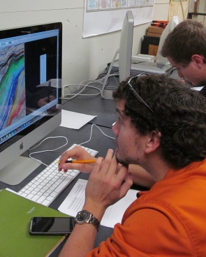 Students use the HorizonCube tool.